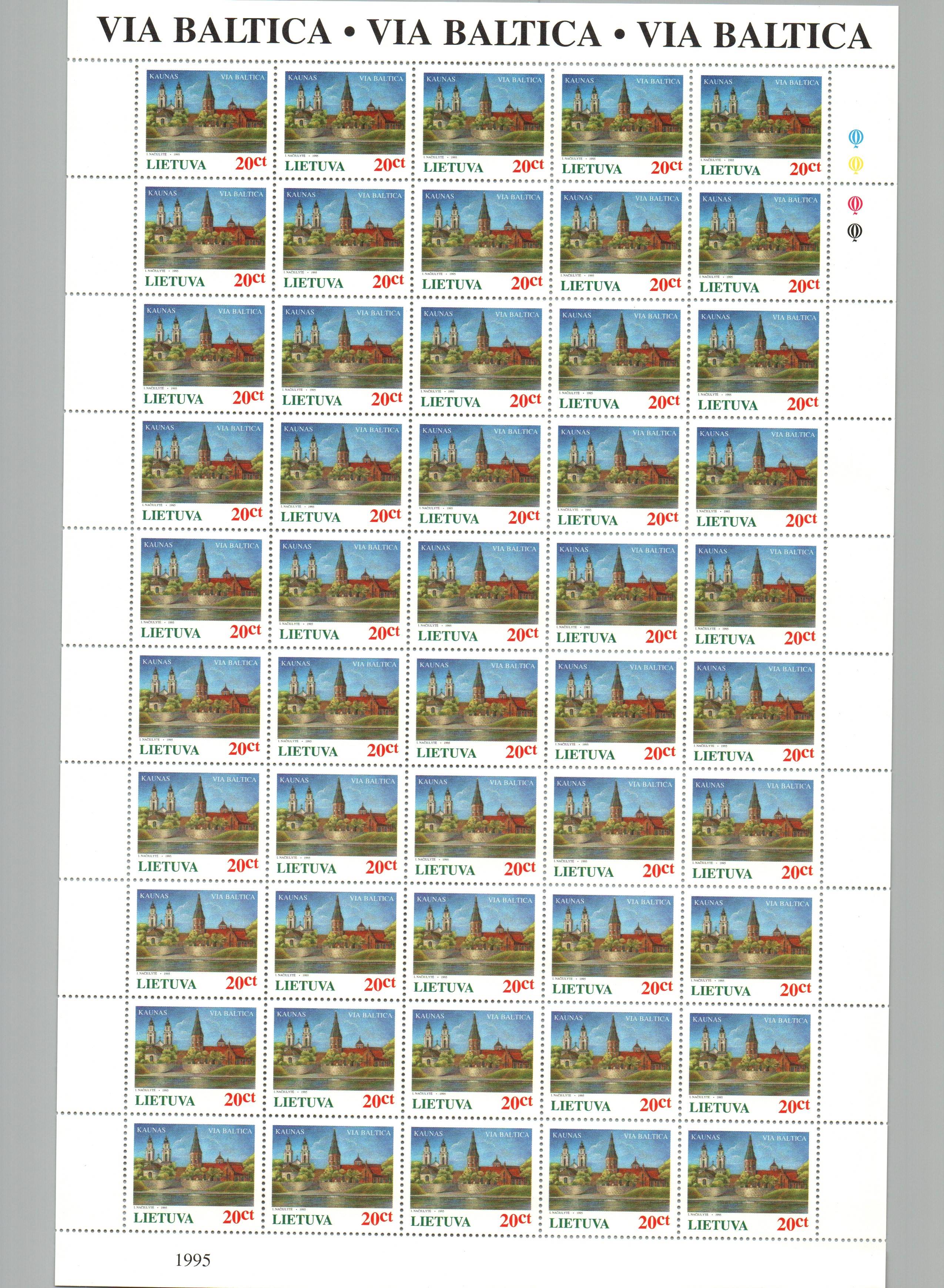 Baltic States Scott 508 